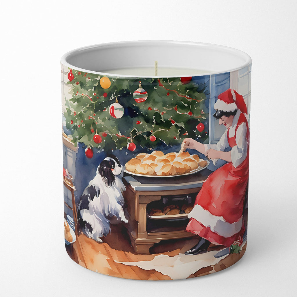 Japanese Chin Christmas Cookies Decorative Soy Candle Nature Soy Wax Essential Oil Home Decor Ideal for Bedroom Kitchen Bath Office Gift, 10 oz