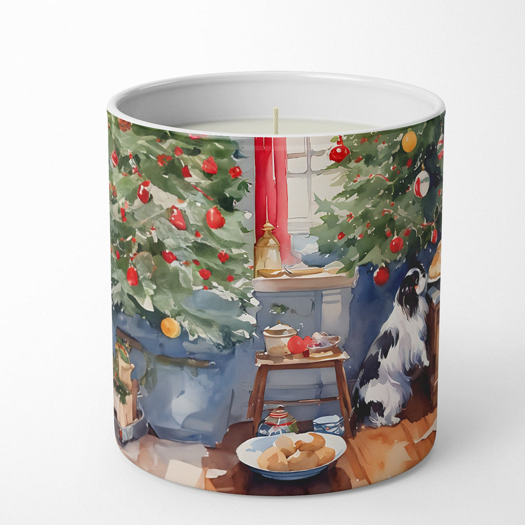 Japanese Chin Christmas Cookies Decorative Soy Candle Nature Soy Wax Essential Oil Home Decor Ideal for Bedroom Kitchen Bath Office Gift, 10 oz