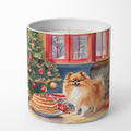 Pomeranian Christmas Cookies Decorative Soy Candle Nature Soy Wax Essential Oil Home Decor Ideal for Bedroom Kitchen Bath Office Gift, 10 oz