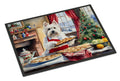 Westie Christmas Cookies Doormat Indoor Outdoor 24H X 36W Front Door Mat Rugs for Entryway, Non Slip Washable Low Pile,