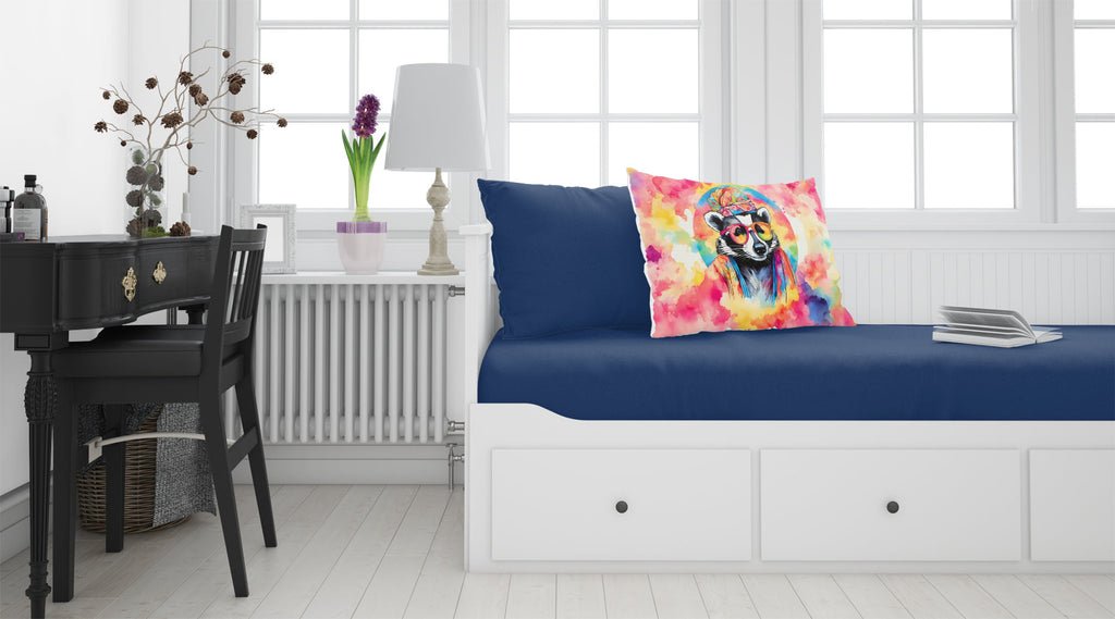 Hippie Animal Badger Standard Pillowcase Lightweight Super Soft Easy Care Decorative Artwork Pillowcase, Standard