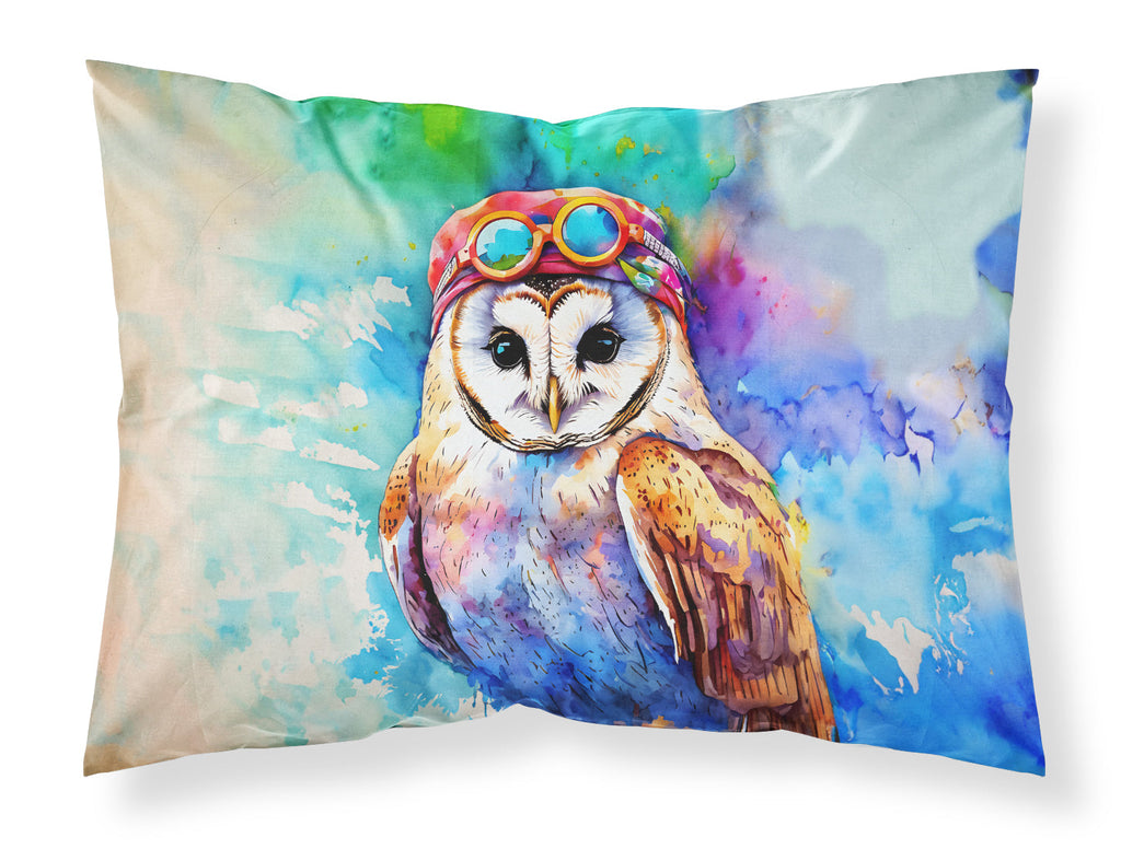 Hippie Animal Barn Owl Standard Pillowcase Lightweight Super Soft Easy Care Decorative Artwork Pillowcase, Standard
