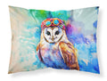 Hippie Animal Barn Owl Standard Pillowcase Lightweight Super Soft Easy Care Decorative Artwork Pillowcase, Standard