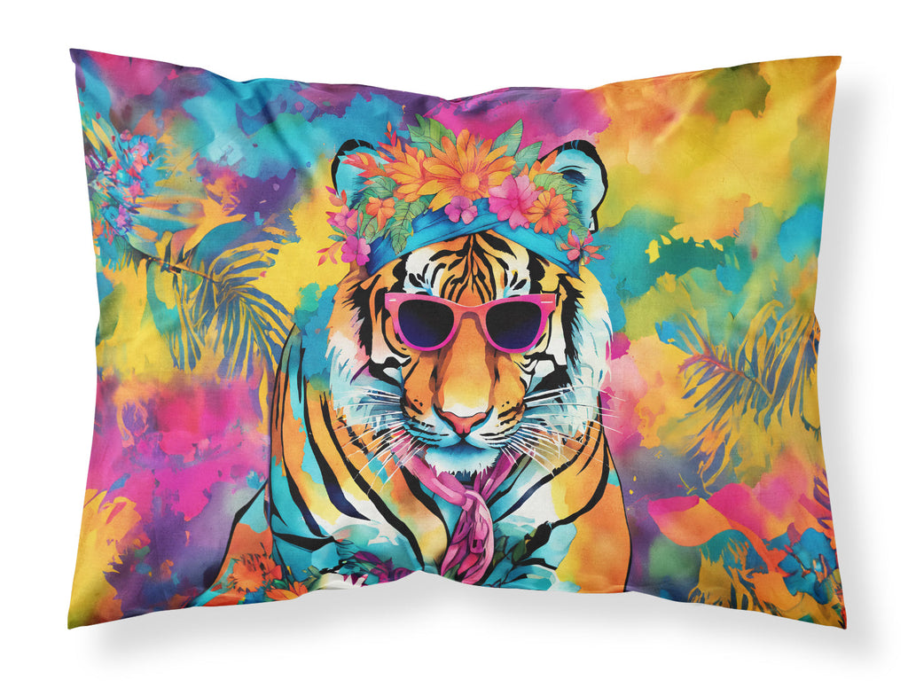 Hippie Animal Bengal Tiger Standard Pillowcase Lightweight Super Soft Easy Care Decorative Artwork Pillowcase, Standard