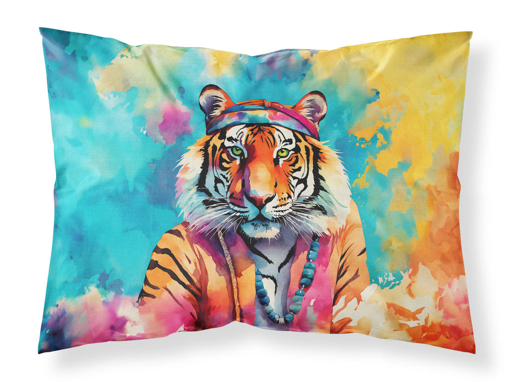 Hippie Animal Bengal Tiger Standard Pillowcase Lightweight Super Soft Easy Care Decorative Artwork Pillowcase, Standard