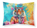 Hippie Animal Bengal Tiger Standard Pillowcase Lightweight Super Soft Easy Care Decorative Artwork Pillowcase, Standard