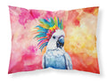 Hippie Animal Cockatoo Standard Pillowcase Lightweight Super Soft Easy Care Decorative Artwork Pillowcase, Standard