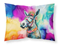 Hippie Animal Donkey Standard Pillowcase Lightweight Super Soft Easy Care Decorative Artwork Pillowcase, Standard