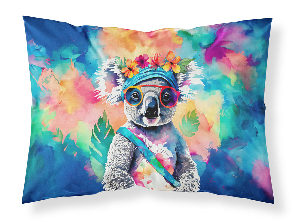 Hippie Animal Koala Standard Pillowcase Lightweight Super Soft Easy Care Decorative Artwork Pillowcase, Standard
