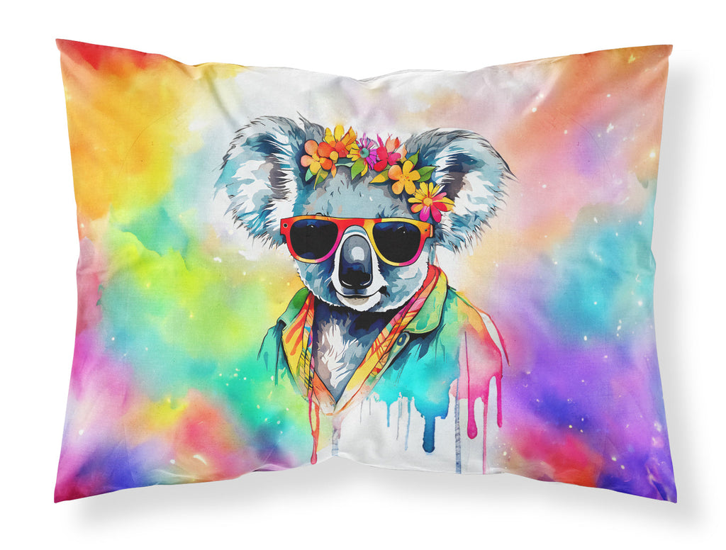 Hippie Animal Koala Standard Pillowcase Lightweight Super Soft Easy Care Decorative Artwork Pillowcase, Standard