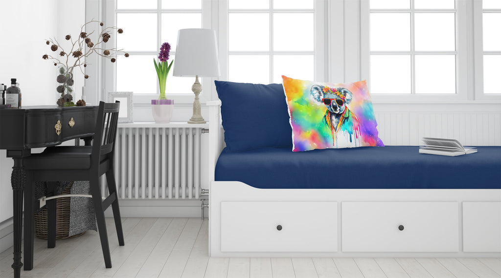 Hippie Animal Koala Standard Pillowcase Lightweight Super Soft Easy Care Decorative Artwork Pillowcase, Standard