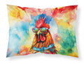 Hippie Animal Red Rooster Standard Pillowcase Lightweight Super Soft Easy Care Decorative Artwork Pillowcase, Standard