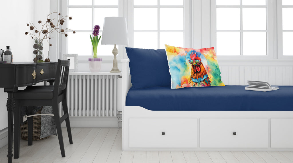 Hippie Animal Red Rooster Standard Pillowcase Lightweight Super Soft Easy Care Decorative Artwork Pillowcase, Standard