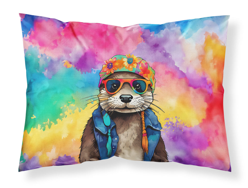 Hippie Animal Otter Standard Pillowcase Lightweight Super Soft Easy Care Decorative Artwork Pillowcase, Standard