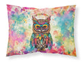 Hippie Animal Owl Standard Pillowcase Lightweight Super Soft Easy Care Decorative Artwork Pillowcase, Standard