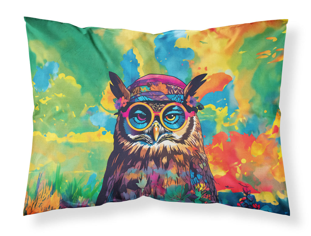 Hippie Animal Owl Standard Pillowcase Lightweight Super Soft Easy Care Decorative Artwork Pillowcase, Standard