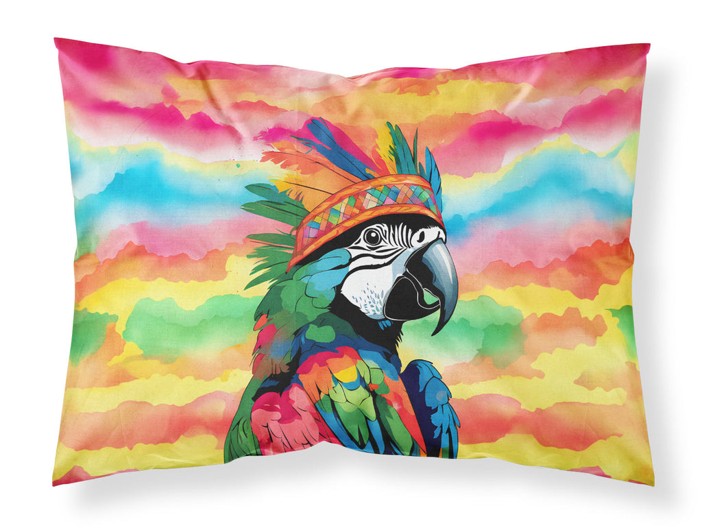 Hippie Animal Parrot Standard Pillowcase Lightweight Super Soft Easy Care Decorative Artwork Pillowcase, Standard