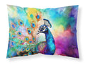Hippie Animal Peacock Standard Pillowcase Lightweight Super Soft Easy Care Decorative Artwork Pillowcase, Standard