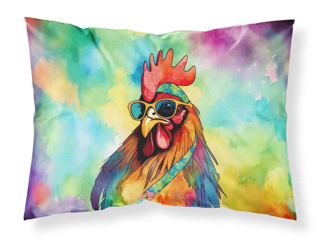 Hippie Animal Rooster Standard Pillowcase Lightweight Super Soft Easy Care Decorative Artwork Pillowcase, Standard
