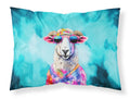 Hippie Animal Sheep Standard Pillowcase Lightweight Super Soft Easy Care Decorative Artwork Pillowcase, Standard