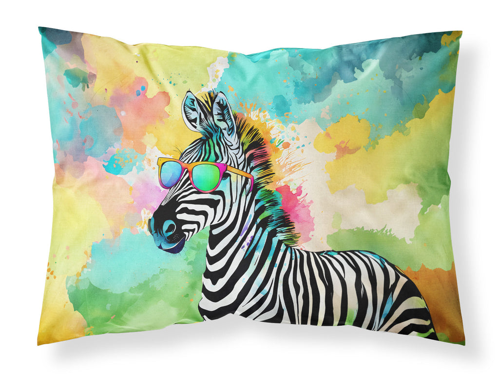 Hippie Animal Zebra Standard Pillowcase Lightweight Super Soft Easy Care Decorative Artwork Pillowcase, Standard