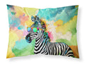 Hippie Animal Zebra Standard Pillowcase Lightweight Super Soft Easy Care Decorative Artwork Pillowcase, Standard