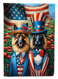 All American Belgian Tervuren House Flag 28x40 Porch Sleeve Pole Decorative Outside Yard Banner Artwork Wall Hanging, Polyester