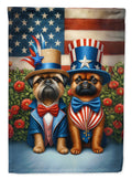 All American Brussels Griffon House Flag 28x40 Porch Sleeve Pole Decorative Outside Yard Banner Artwork Wall Hanging, Polyester