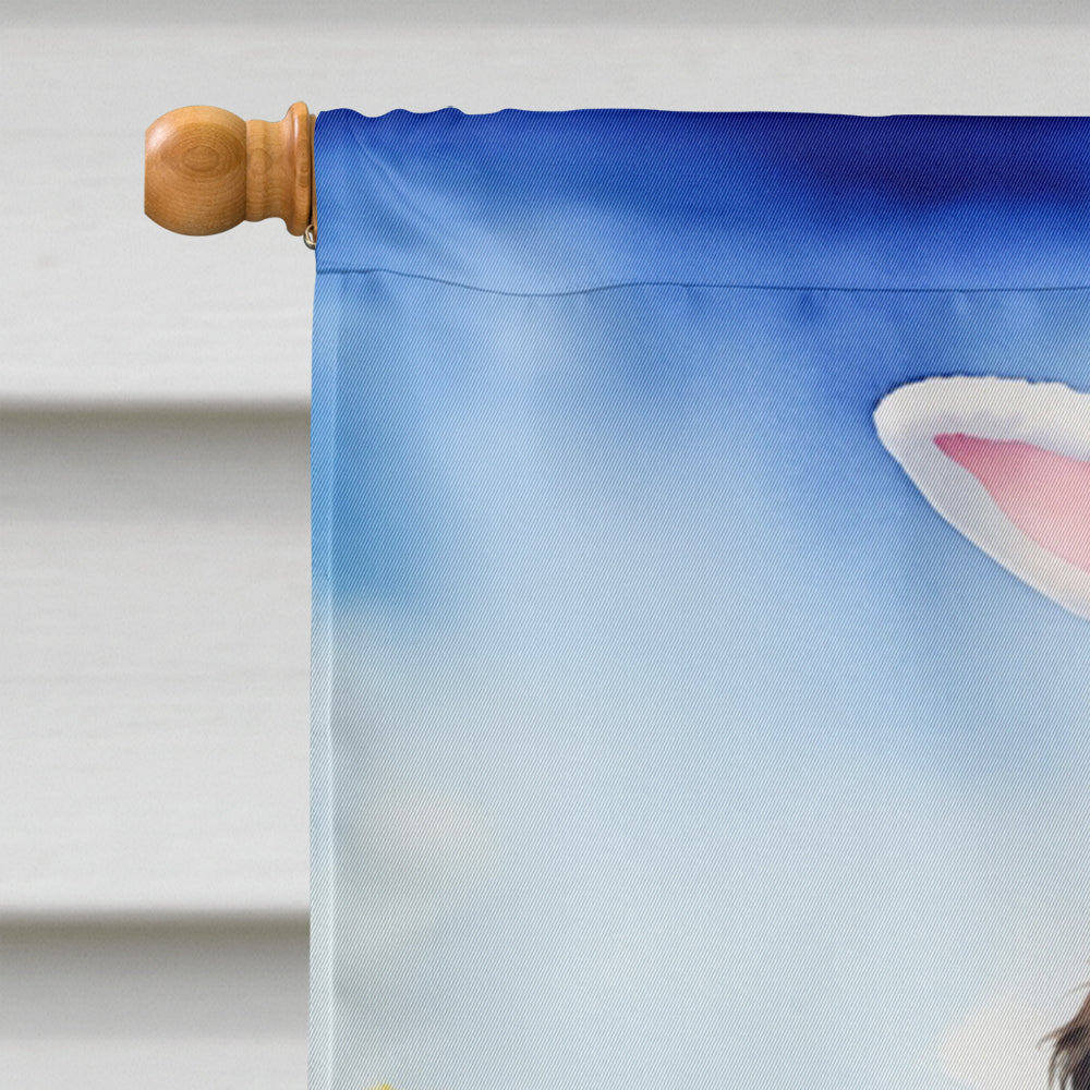 Newfoundland Easter Egg Hunt House Flag 28x40 Porch Sleeve Pole Decorative Outside Yard Banner Artwork Wall Hanging, Polyester