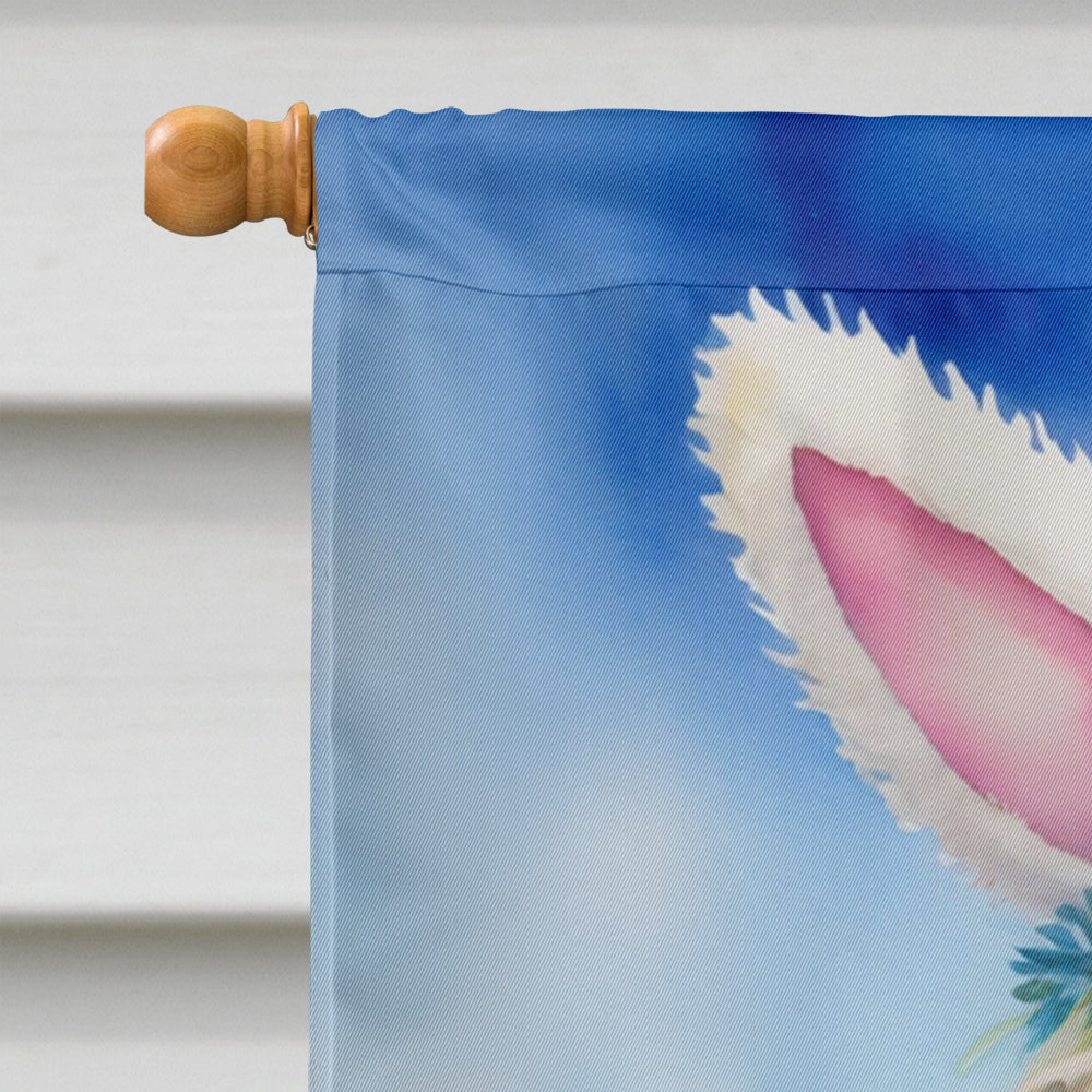 Puli Easter Egg Hunt House Flag 28x40 Porch Sleeve Pole Decorative Outside Yard Banner Artwork Wall Hanging, Polyester