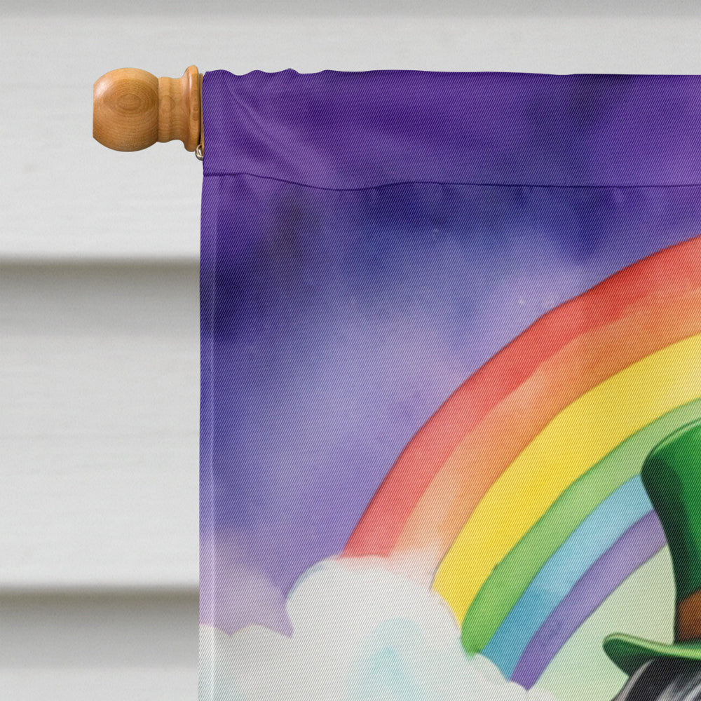 Cane Corso St Patrick's Day House Flag 28x40 Porch Sleeve Pole Decorative Outside Yard Banner Artwork Wall Hanging, Polyester