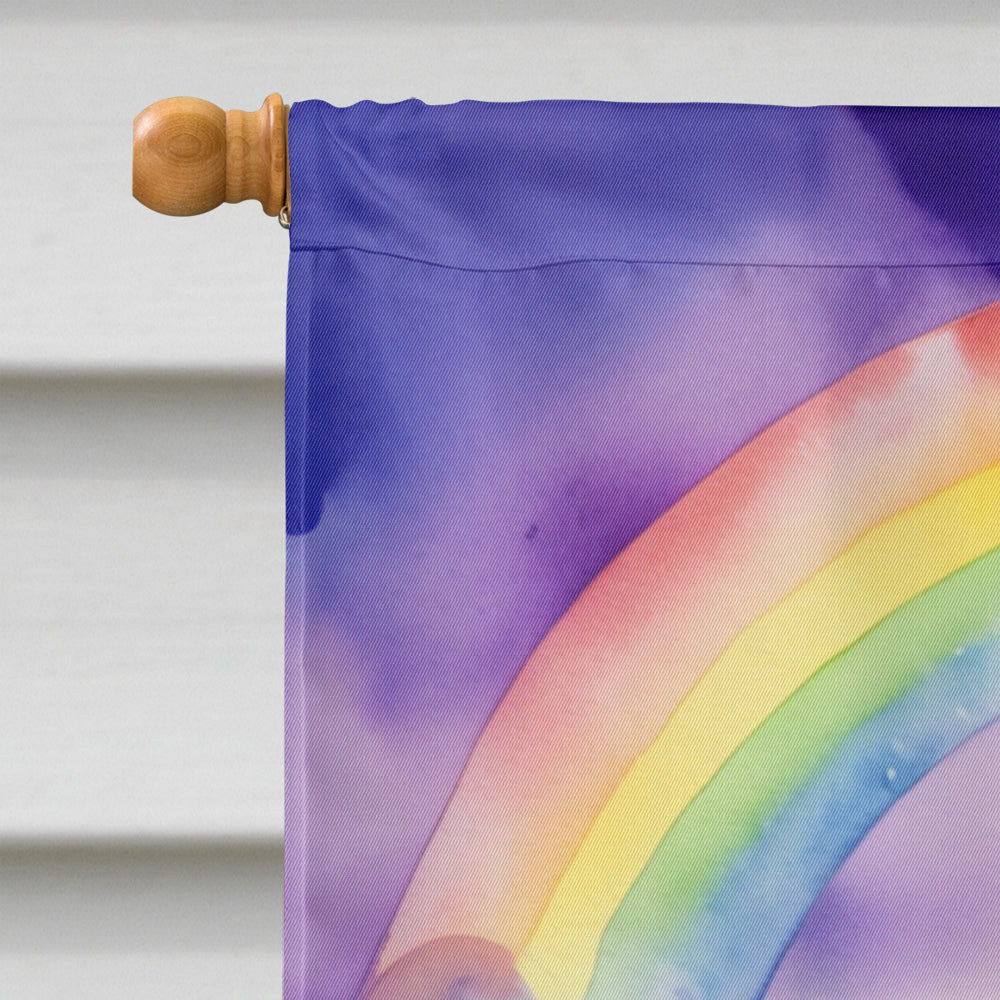 Cocker Spaniel St Patrick's Day House Flag 28x40 Porch Sleeve Pole Decorative Outside Yard Banner Artwork Wall Hanging, Polyester