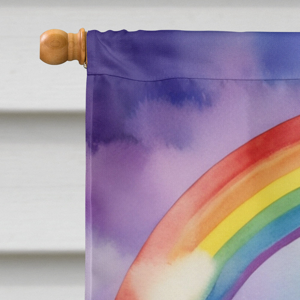 English Cocker Spaniel St Patrick's Day House Flag 28x40 Porch Sleeve Pole Decorative Outside Yard Banner Artwork Wall Hanging, Polyester