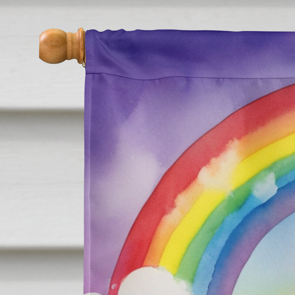 Westie St Patrick's Day House Flag 28x40 Porch Sleeve Pole Decorative Outside Yard Banner Artwork Wall Hanging, Polyester