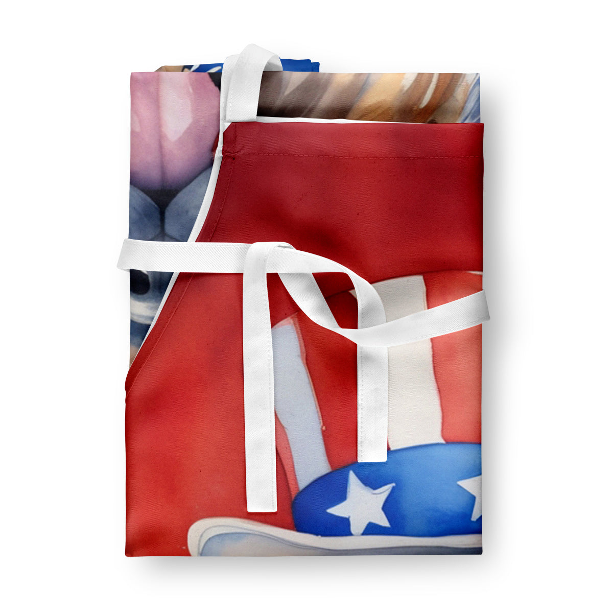 Leonberger Patriotic American Apron Cooking Kitchen Server Baking Crafts Gardening for Adult Women Men, Unisex, Large, Multicolor
