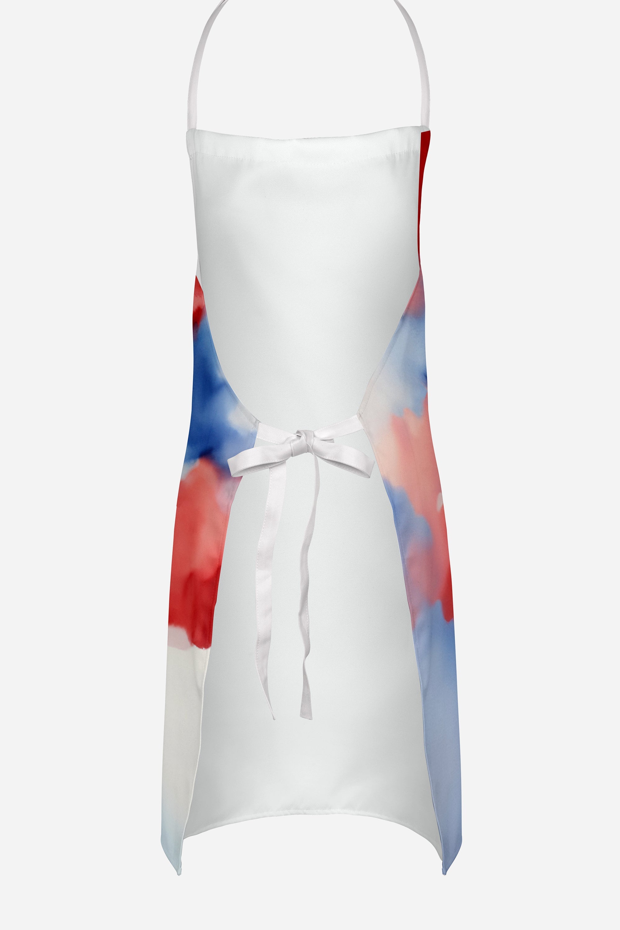 Samoyed Patriotic American Apron Cooking Kitchen Server Baking Crafts Gardening for Adult Women Men, Unisex, Large, Multicolor