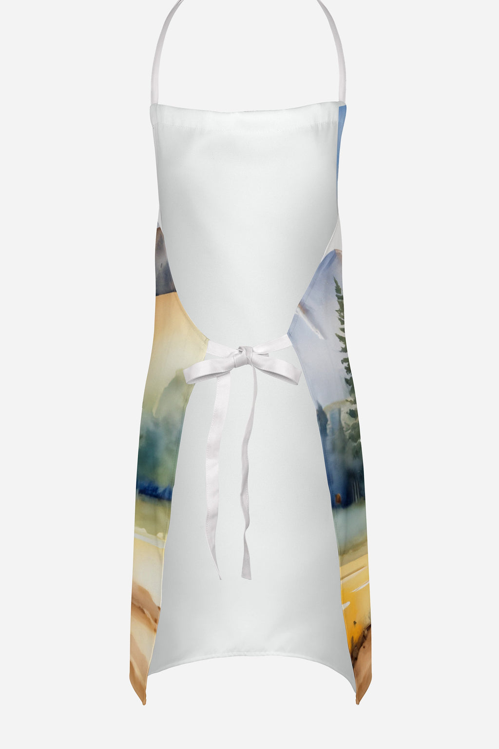 Borzoi Cowboy Welcome Apron Cooking Kitchen Server Baking Crafts Gardening for Adult Women Men, Unisex, Large, Multicolor