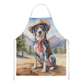 Catahoula Cowboy Welcome Apron Cooking Kitchen Server Baking Crafts Gardening for Adult Women Men, Unisex, Large, Multicolor