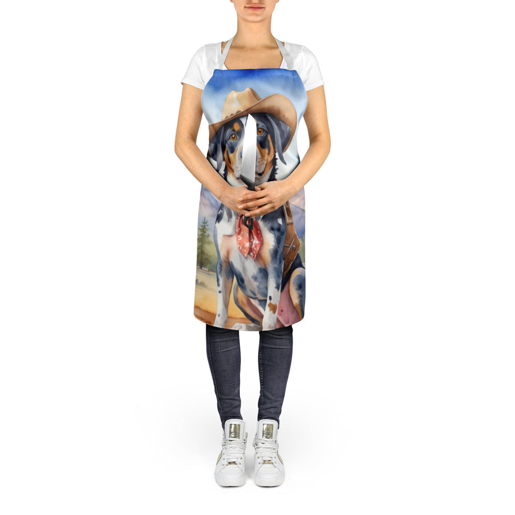 Catahoula Cowboy Welcome Apron Cooking Kitchen Server Baking Crafts Gardening for Adult Women Men, Unisex, Large, Multicolor