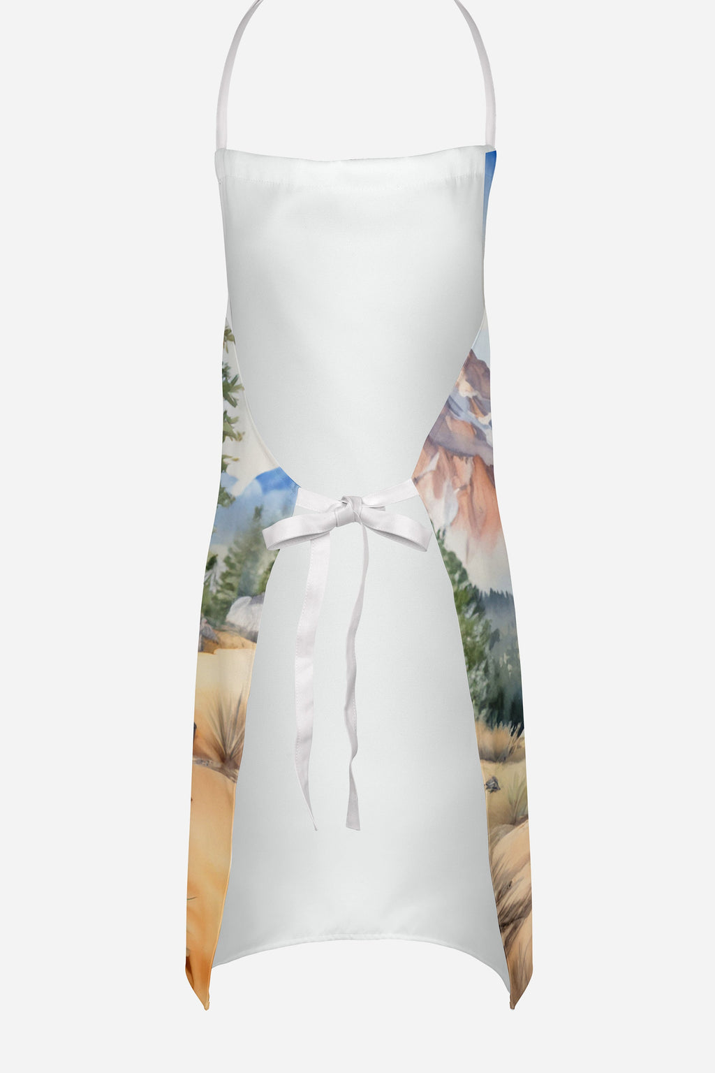 Cocker Spaniel Cowboy Welcome Apron Cooking Kitchen Server Baking Crafts Gardening for Adult Women Men, Unisex, Large, Multicolor