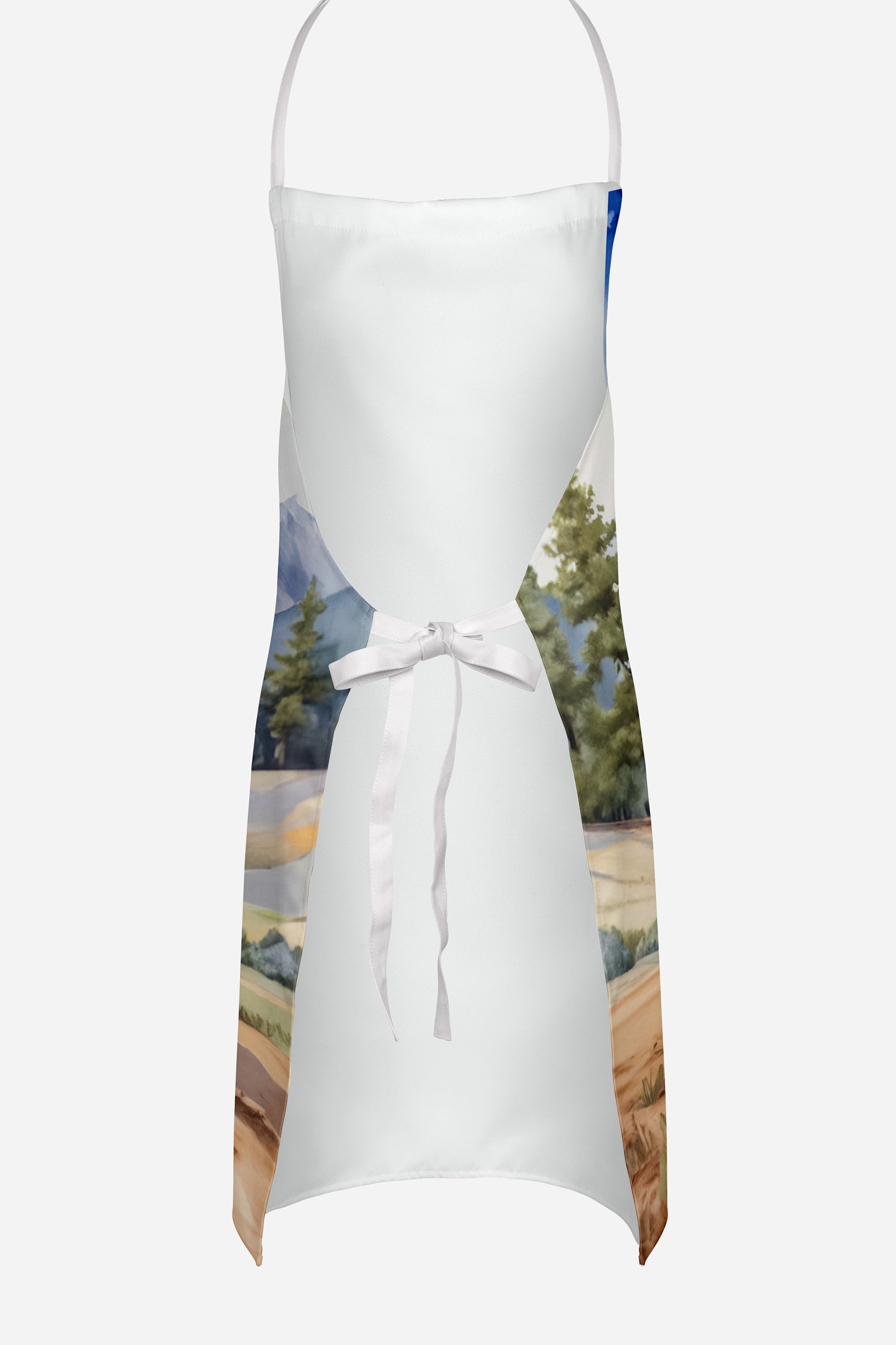Great Pyrenees Cowboy Welcome Apron Cooking Kitchen Server Baking Crafts Gardening for Adult Women Men, Unisex, Large, Multicolor