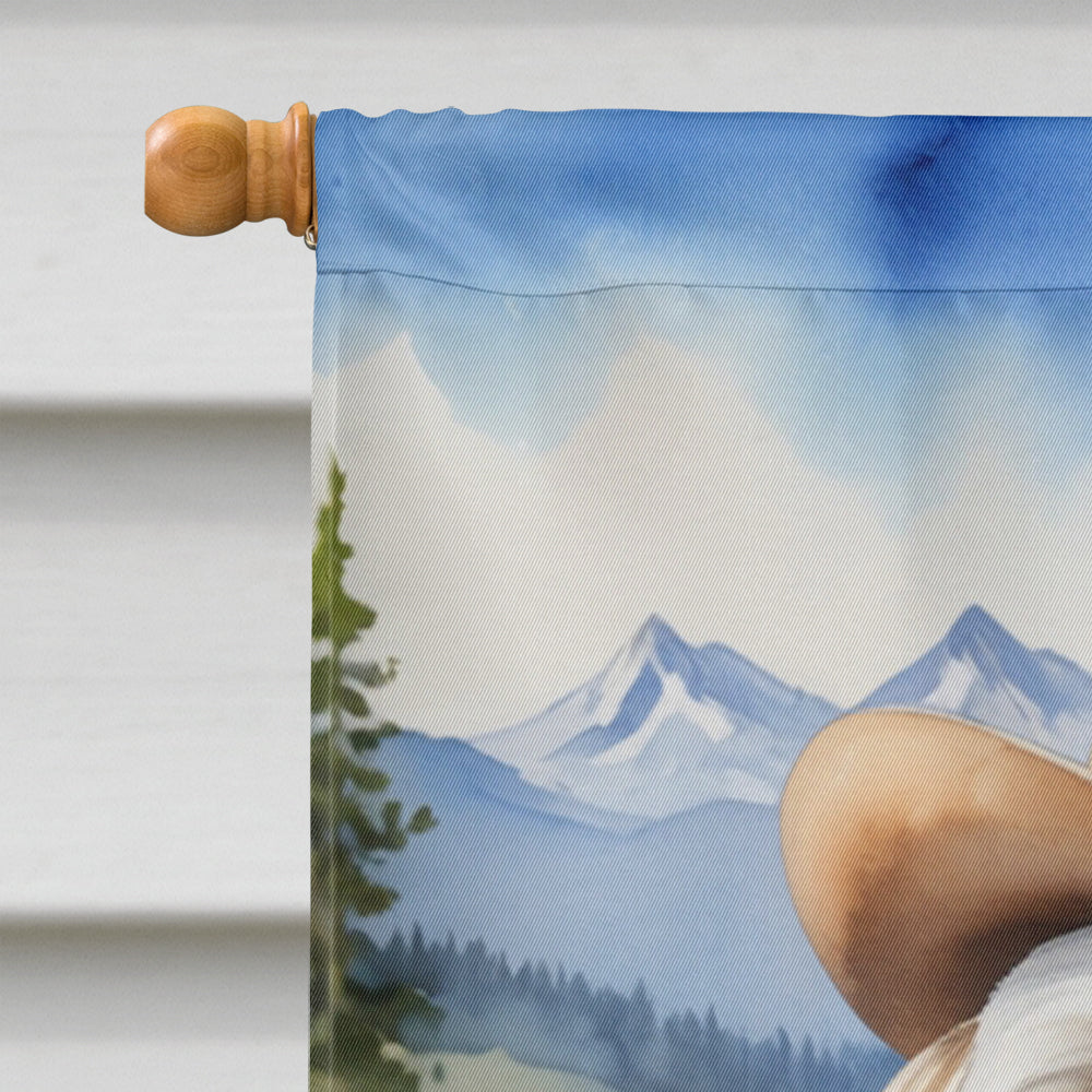 Shih Tzu Cowboy Welcome House Flag 28x40 Porch Sleeve Pole Decorative Outside Yard Banner Artwork Wall Hanging, Polyester