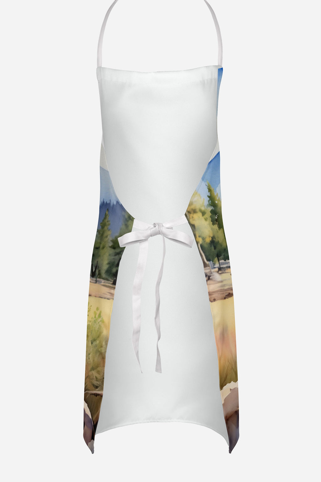 Westie Cowboy Welcome Apron Cooking Kitchen Server Baking Crafts Gardening for Adult Women Men, Unisex, Large, Multicolor