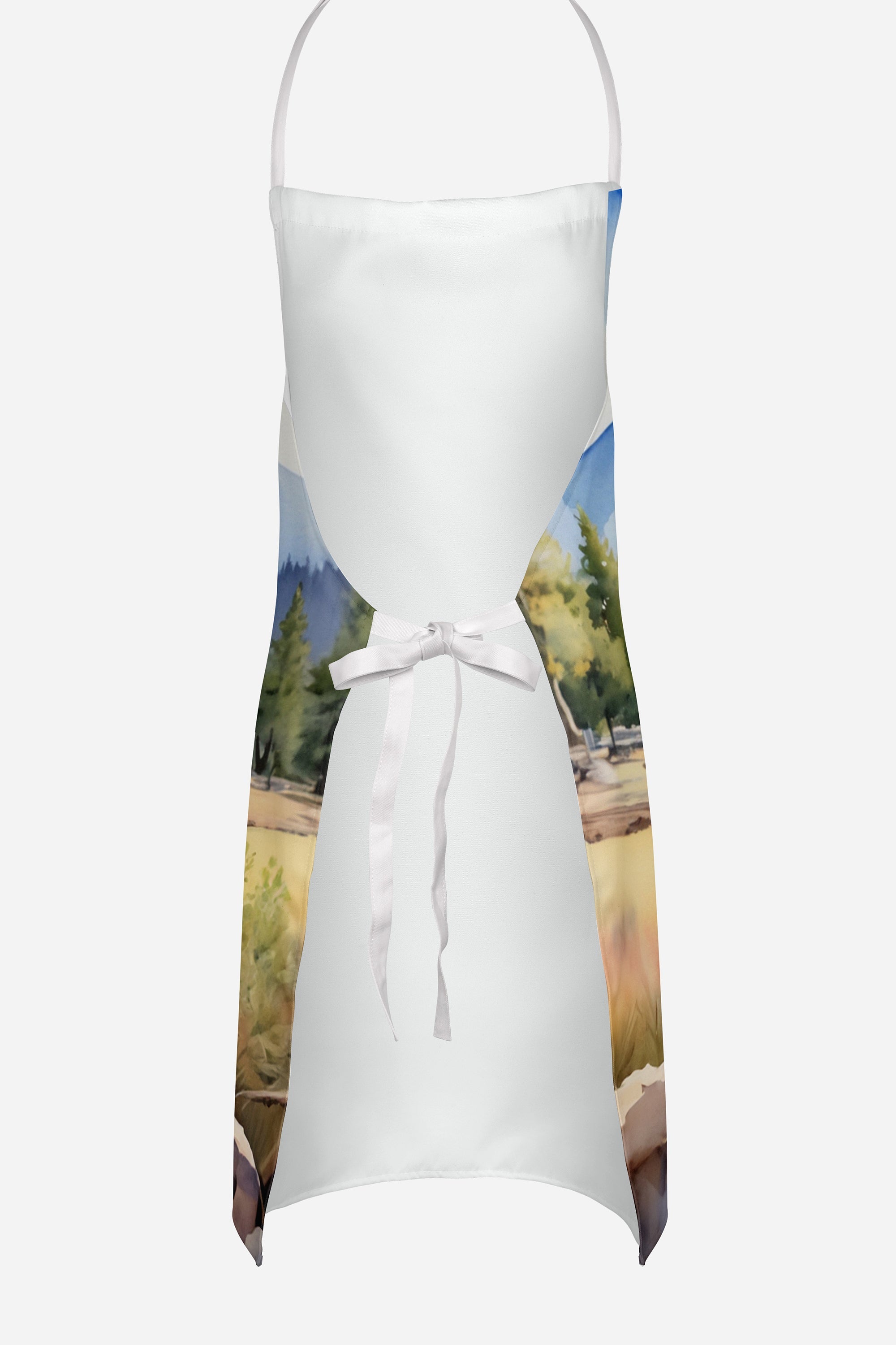 Westie Cowboy Welcome Apron Cooking Kitchen Server Baking Crafts Gardening for Adult Women Men, Unisex, Large, Multicolor