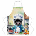 Affenpinscher The Chef Apron Cooking Kitchen Server Baking Crafts Gardening for Adult Women Men, Unisex, Large, Multicolor
