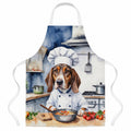 American English Coonhound The Chef Apron Cooking Kitchen Server Baking Crafts Gardening for Adult Women Men, Unisex, Large, Multicolor