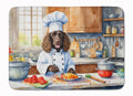 American Water Spaniel The Chef Memory Foam Kitchen Mat Machine Washable Anti-Fatigue Cushion Comfort Bath or Kitchen Rug