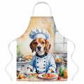 Beagle The Chef Apron Cooking Kitchen Server Baking Crafts Gardening for Adult Women Men, Unisex, Large, Multicolor