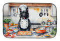 Belgian Sheepdog The Chef Dish Drying Mat Absorbent Dish Drying Mat Pad for Kitchen Counter Dish Drainer Mat for Countertop, 14 x 21", Multicolor