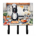 Belgian Sheepdog The Chef Leash or Key Holder Wall Hooks, Coat Rack Wall Mount, for Hanging Keys, Towels, Aprons, Leashes